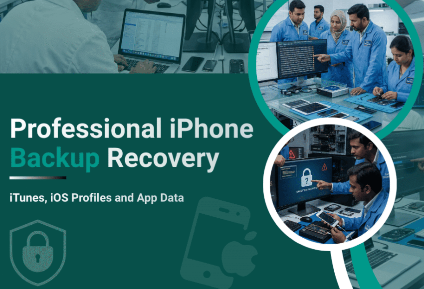 Professional iPhone Backup Recovery iTunes, iOS Profiles and App Data