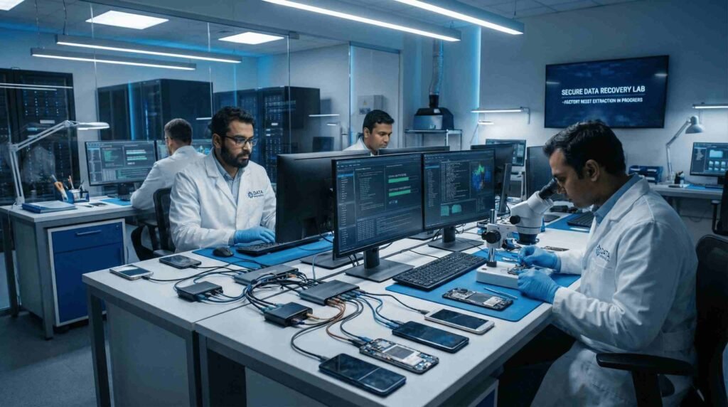 android factory reset data recovery deleted files lost photos videos contacts sms app backups sd card system remnants secure forensic extraction India www.dataengineers.in