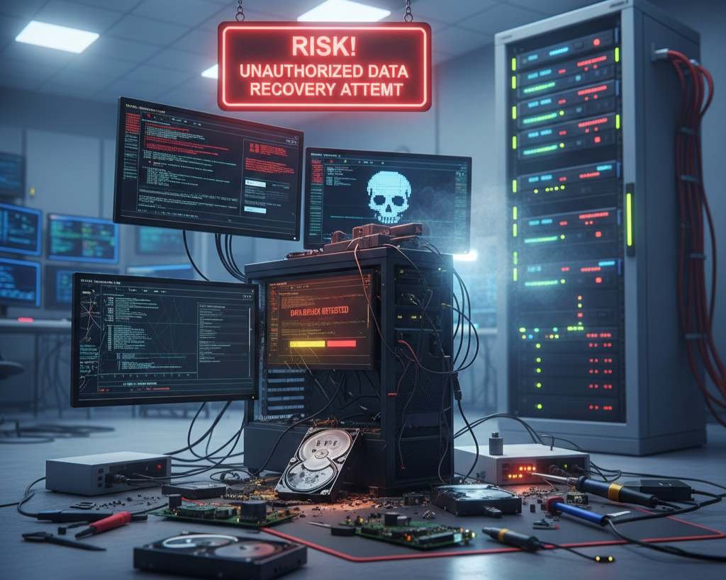 DIY password recovery risks broken authentication permission conflicts inaccessible directories system instability account lockout secure professional reset India www.dataengineers.in