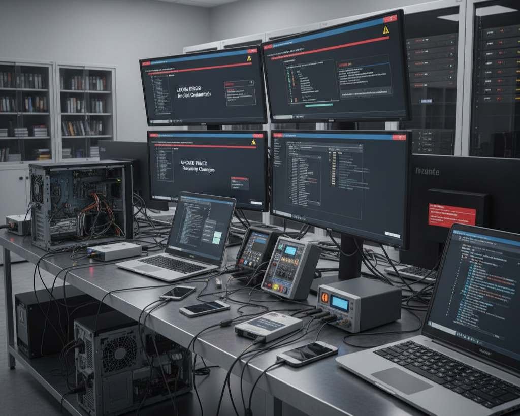 Lost password reasons forgotten mistyped keyboard layout system update OS reinstall profile corruption failed login device migration secure recovery India www.dataengineers.in