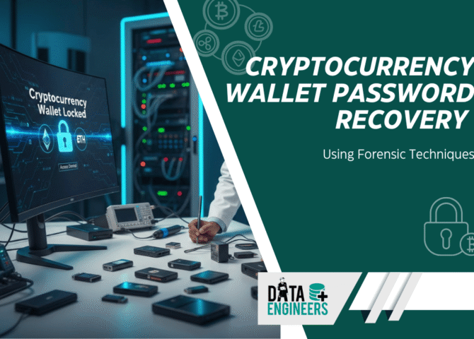 Professional cryptocurrency wallet recovery using forensic techniques. Secure recovery of Bitcoin, Ethereum, wallet.dat, keystores and seed phrases www.dataengineers.in